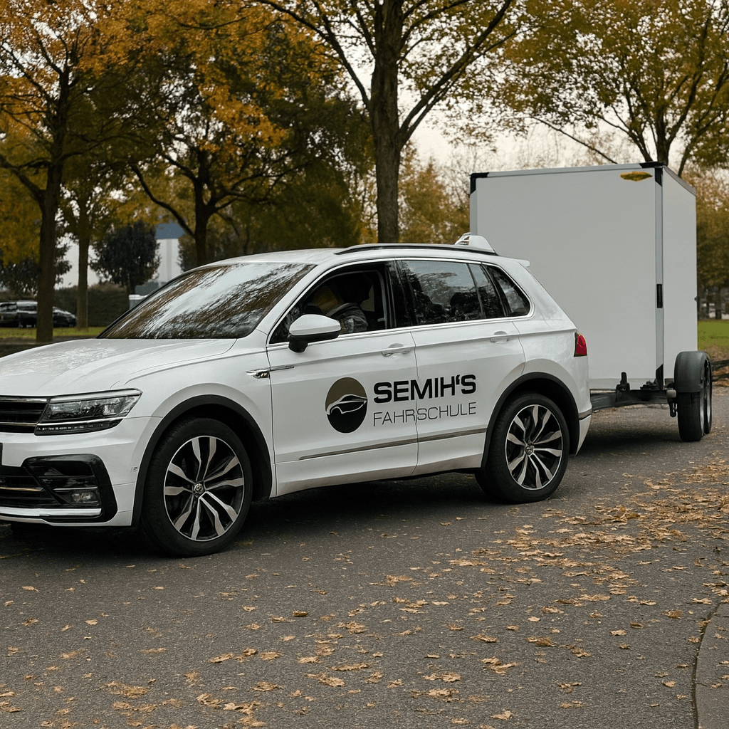 PKW mit Anhänger - Führerschein Klasse BE Ausbildung bei Semih's Fahrschule